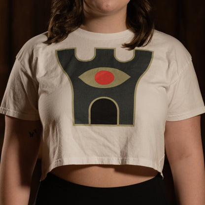 Dungeon Drip, Parapet, Crop Top, D&D, DND, Dungeons & Dragons, Dungeons and Dragons, Dungeon Master, Pathfinder, T-Shirt