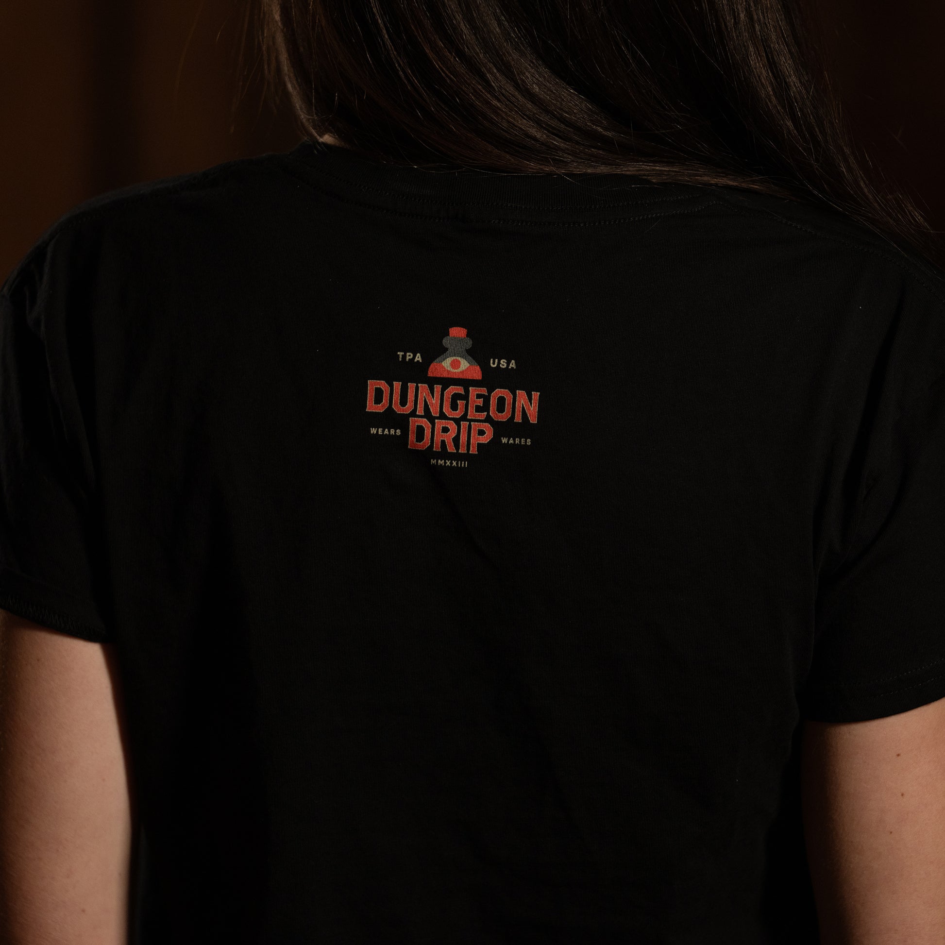 Dungeon Drip, Portal, Crop Top, D&D, DND, Dungeons & Dragons, Dungeons and Dragons, Dungeon Master, Pathfinder, T-Shirt