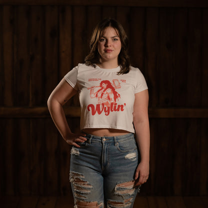 Dungeons & Dragons, Dungeons And Dragons, Female Barbarian, D&D, T-shirt, Crop Top, 5E T-Shirt, White, Dungeon Master, Wylin', Pathfinder, TTRPG