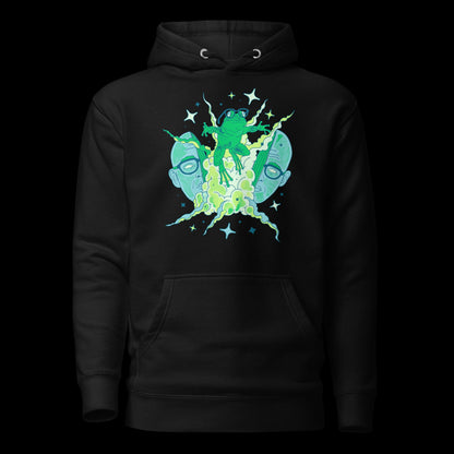 Dungeons & Dragons, Hoodie, Hoodies, Polymorph, Spell, Dungeons And Dragons, Monk, D&D, 5E, Black, Dungeon Master, Pathfinder, TTRPG, RPG, DND