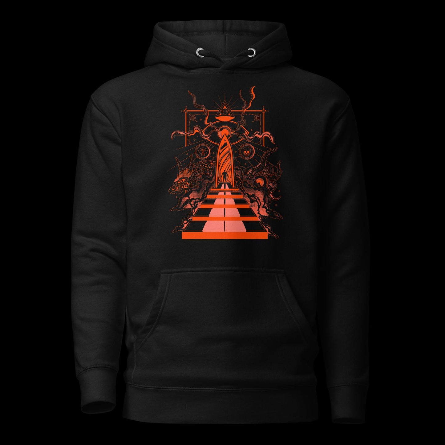 Dungeons & Dragons, Dungeons And Dragons, Dimension Door, D&D, 5E, Hoodie, Black, Dungeon Master, Spell