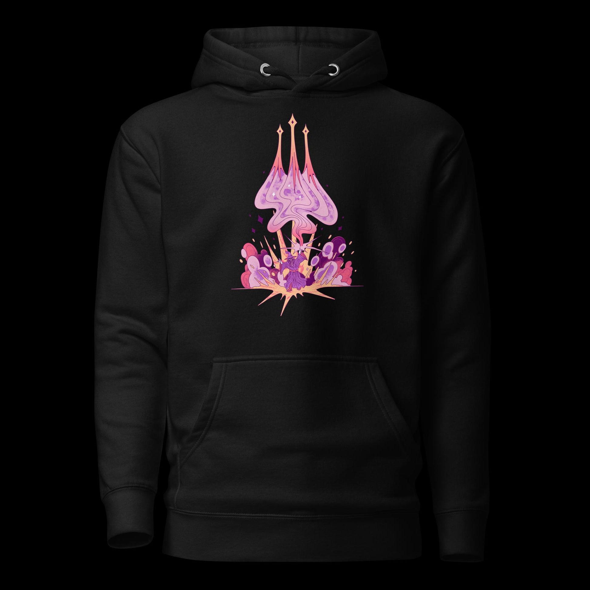 Dungeons & Dragons, Dungeons And Dragons, Magic Missile, D&D, 5E, Hoodie, Black, Dungeon Master, Spell