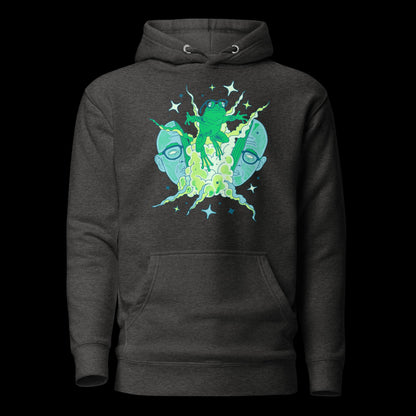 Dungeons & Dragons, Hoodie, Hoodies, Polymorph, Spell, Dungeons And Dragons, Monk, D&D, 5E, Charcoal, Dungeon Master, Pathfinder, TTRPG, RPG, DND