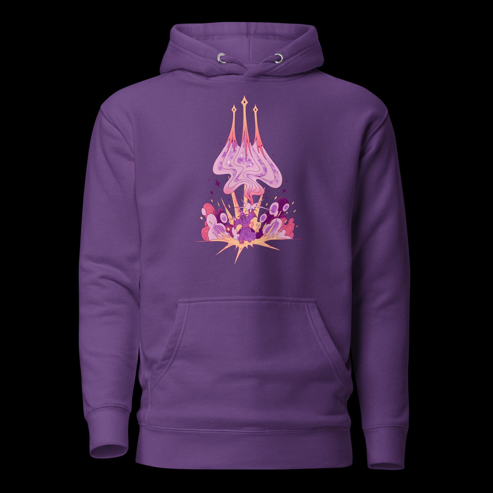 Dungeons & Dragons, Dungeons And Dragons, Magic Missile, D&D, 5E, Hoodie, Purple, Dungeon Master, Spell