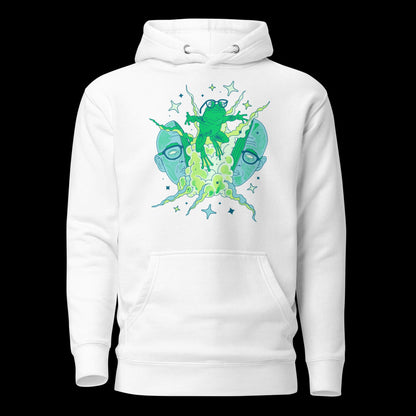 Dungeons & Dragons, Hoodie, Hoodies, Polymorph, Spell, Dungeons And Dragons, Monk, D&D, 5E, White, Dungeon Master, Pathfinder, TTRPG, RPG, DND