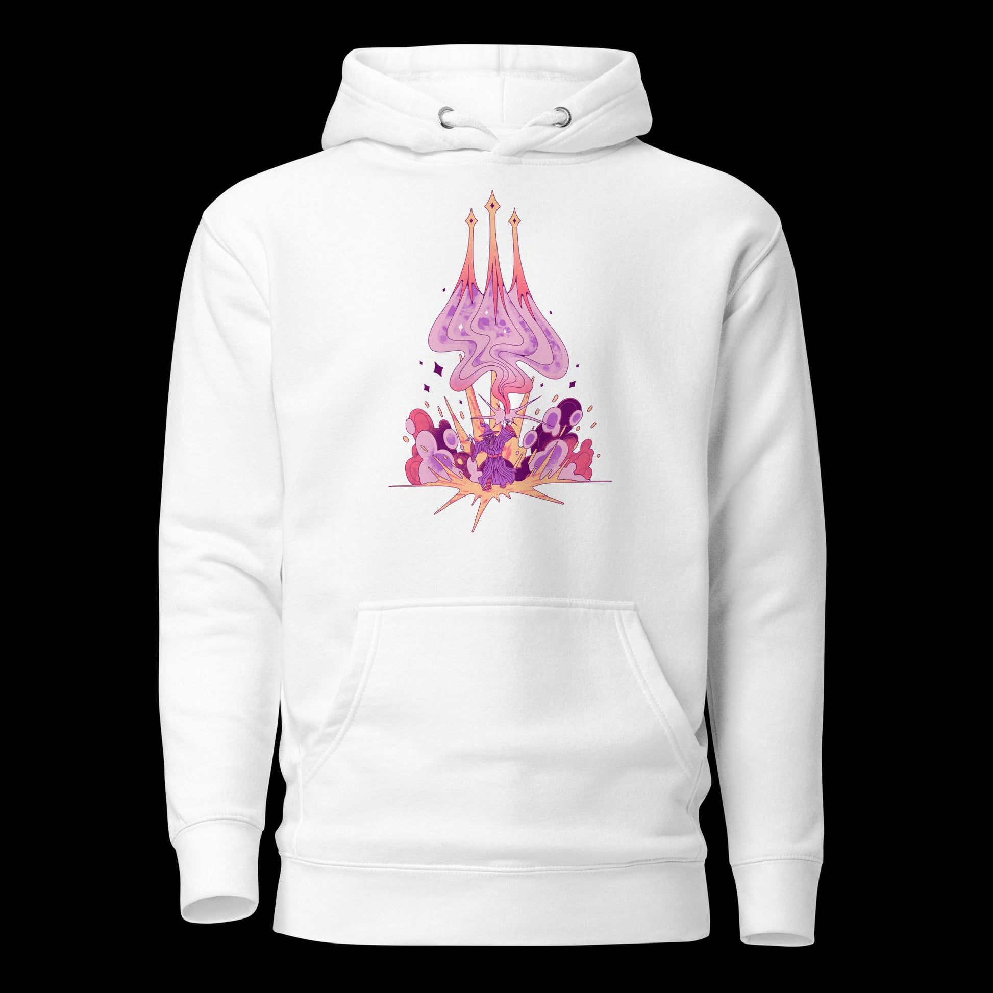 Dungeons & Dragons, Dungeons And Dragons, Magic Missile, D&D, 5E, Hoodie, White, Dungeon Master, Spell