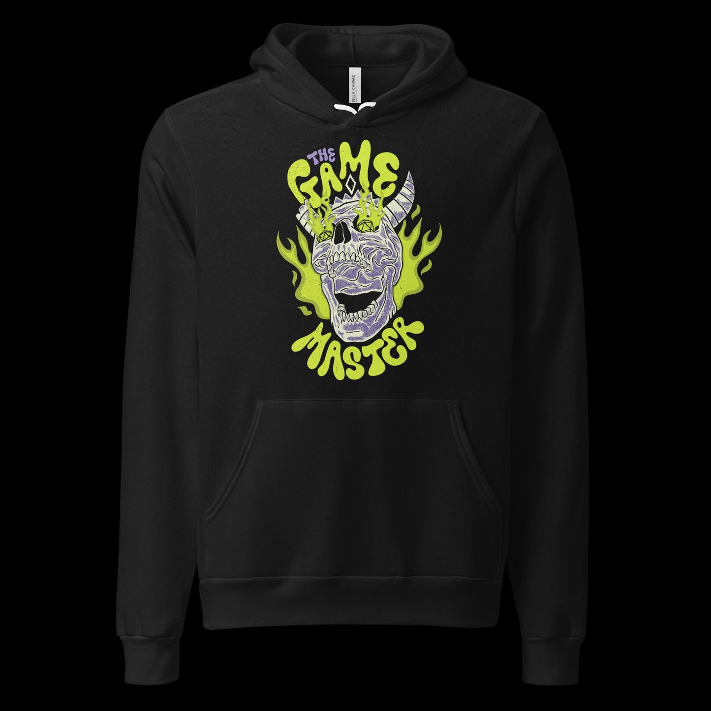 The "Inked GM" Flaming Skull hoodie