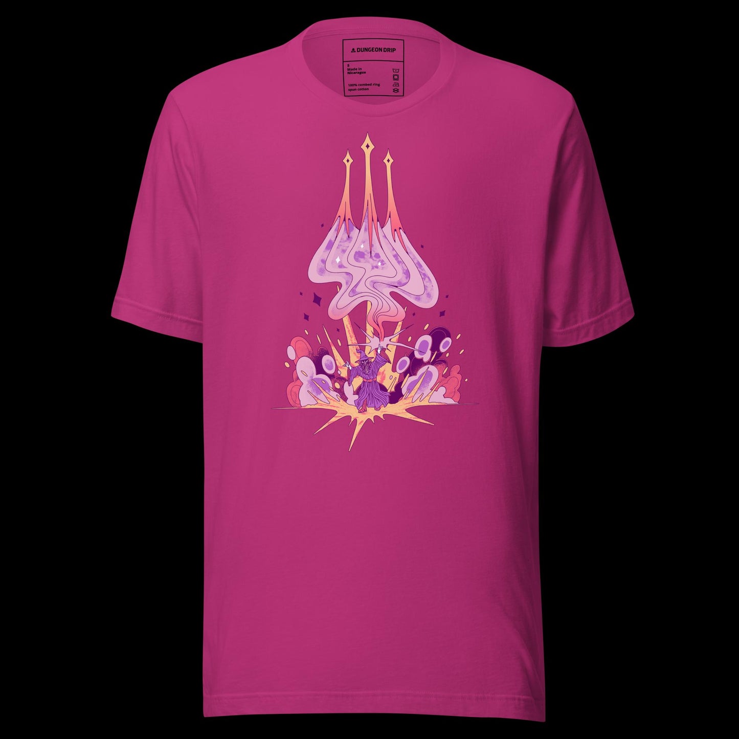 Dungeons & Dragons, Dungeons And Dragons, Magic Missile, D&D, 5E, T-shirt, Berry, Dungeon Master, Spell