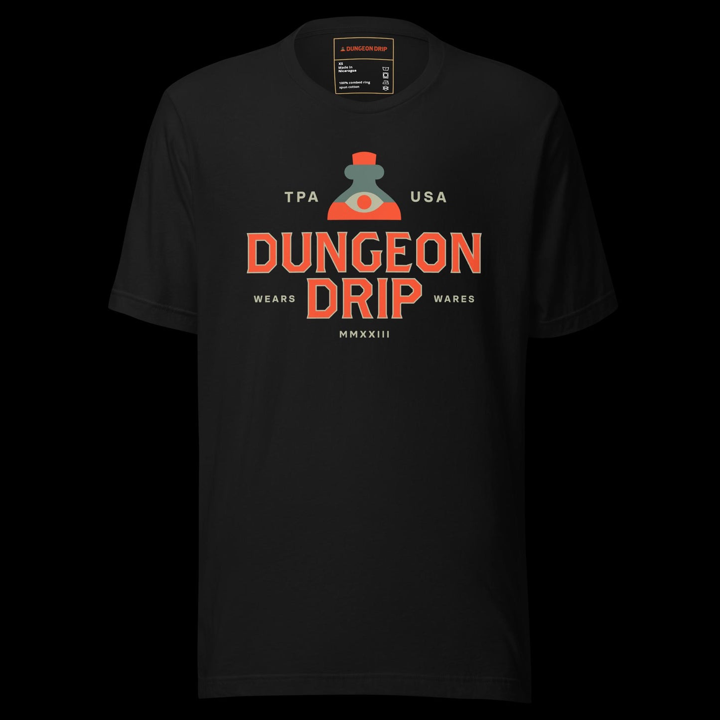 Classic Dungeon Drip Logo | Unisex D&D t-shirt