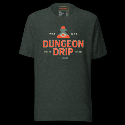 Classic Dungeon Drip, T-Shirt, Shirt Dungeons & Dragons, Dungeons And Dragons, D&D, 5E T-Shirt, Forest, Dungeon Master, Pathfinder, RPG, TTRPG