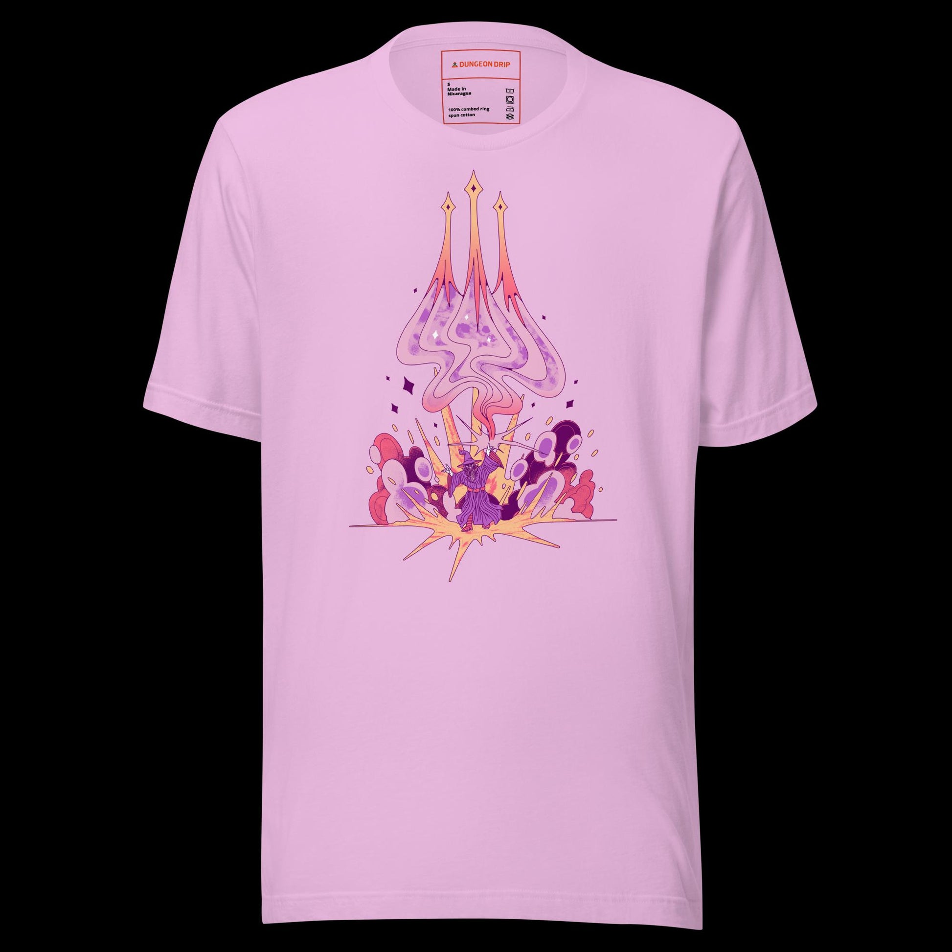 Dungeons & Dragons, Dungeons And Dragons, Magic Missile, D&D, 5E, T-shirt, Lilac, Dungeon Master, Spell