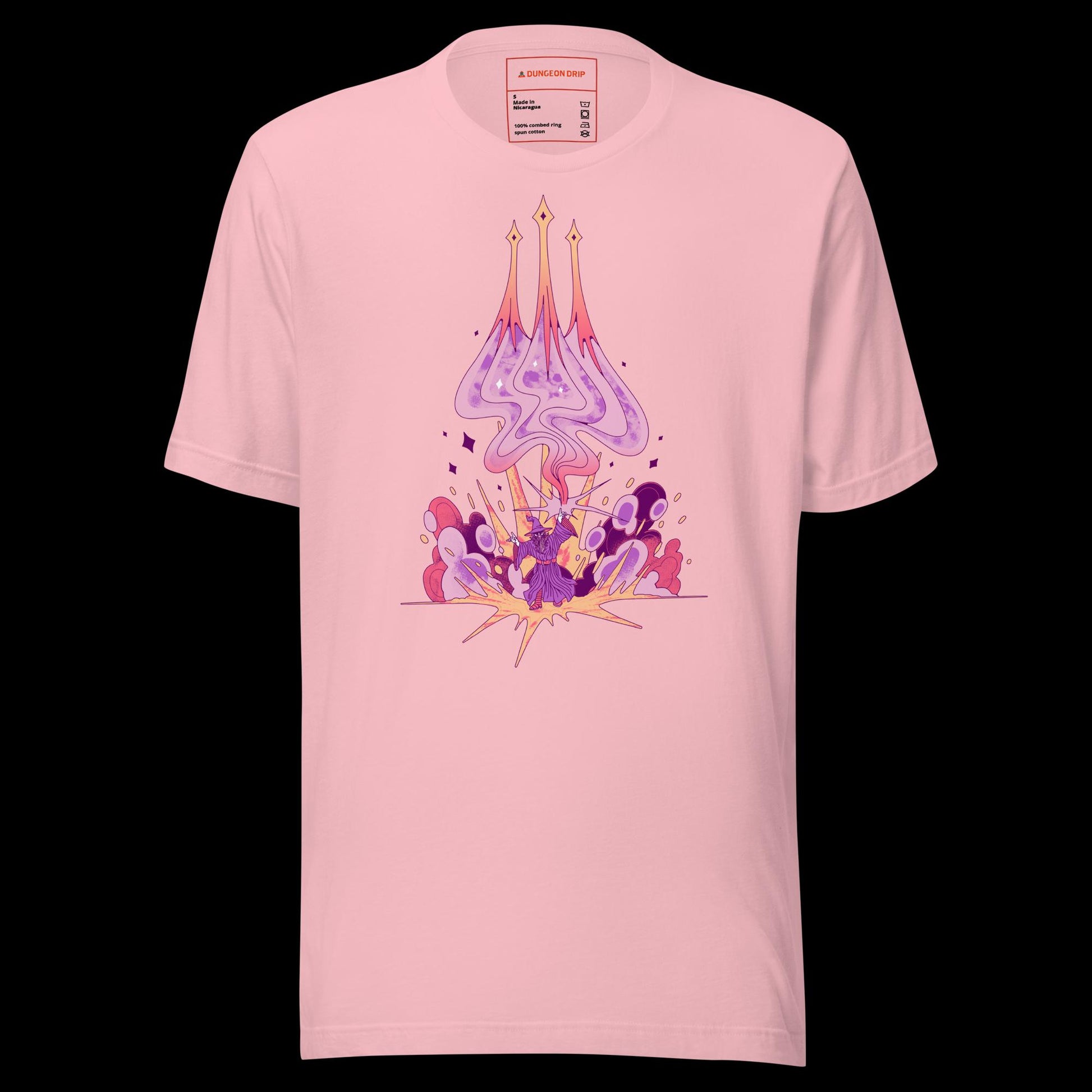 Dungeons & Dragons, Dungeons And Dragons, Magic Missile, D&D, 5E, T-shirt, Pink, Dungeon Master, Spell