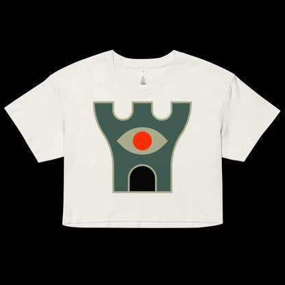 Dungeon Drip, Parapet, Crop Top, D&D, DND, Dungeons & Dragons, Dungeons and Dragons, Dungeon Master, Pathfinder, T-Shirt