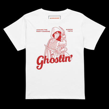 Dungeons & Dragons, Dungeons And Dragons, Female, Rogue Thief, D&D, 5E, High-waisted T-shirt, T-shirt, White, Dungeon Master, Class, Ghostin', TTRPG, Pathfinder